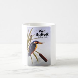 Mug Suffolk Angleterre Art de Voyage Vintage