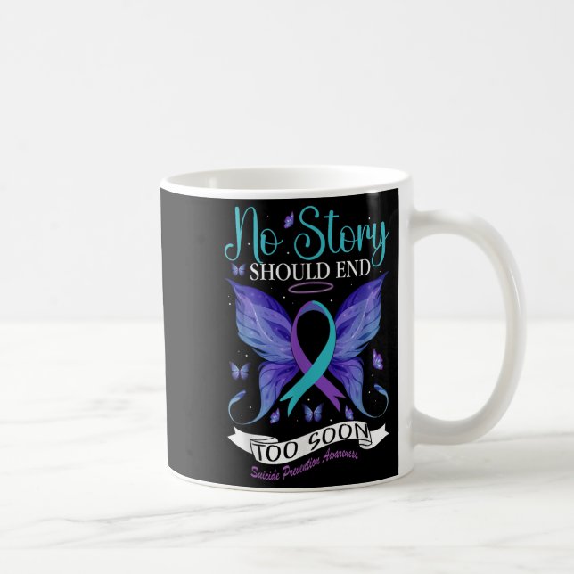 Mug Suicide Prevention Awareness - No Story Should End (Droite)