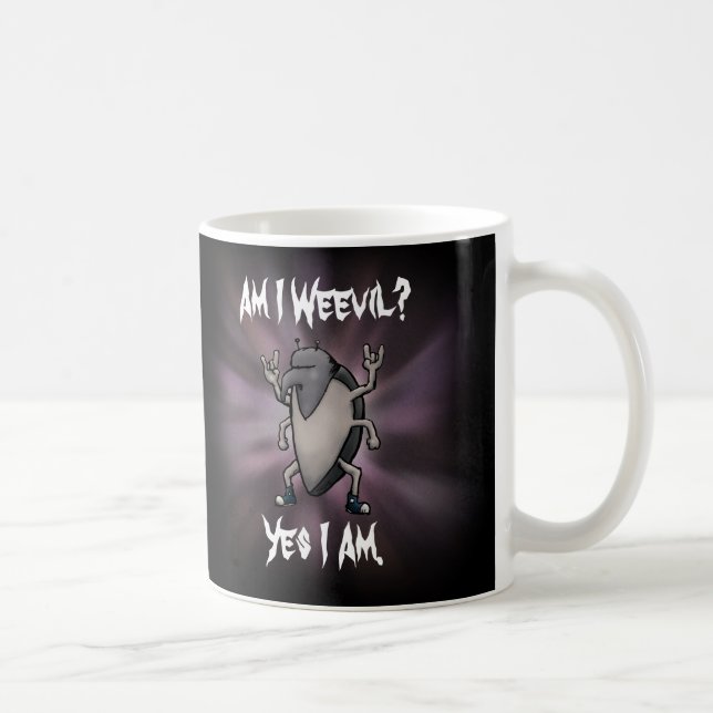 Mug Suis-je Webad Funny Heavy Metal (Droite)