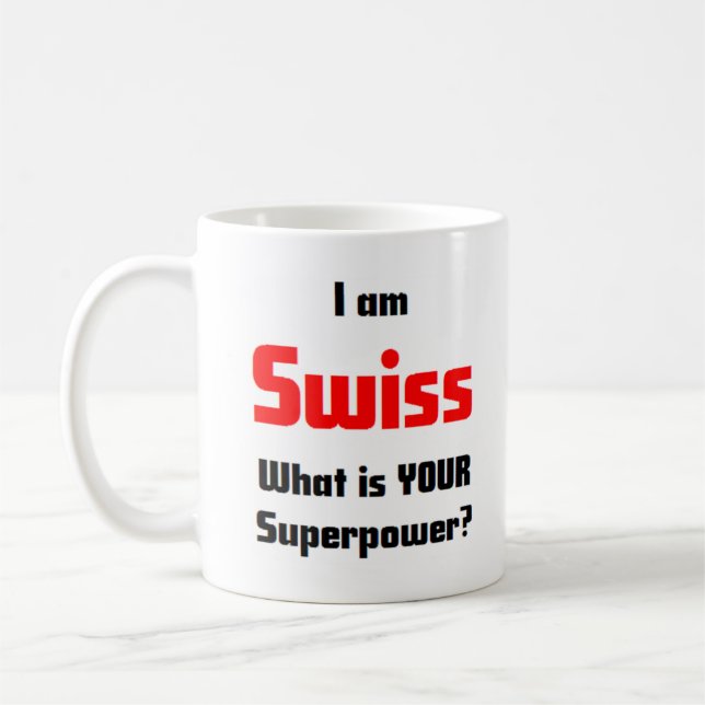 Mug suisse (Gauche)