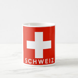 Mug Suisse Pays pavillon suisse schweiz nom du texte