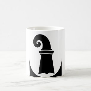 Mug suisse région canton Bâle Drapeau Stadt