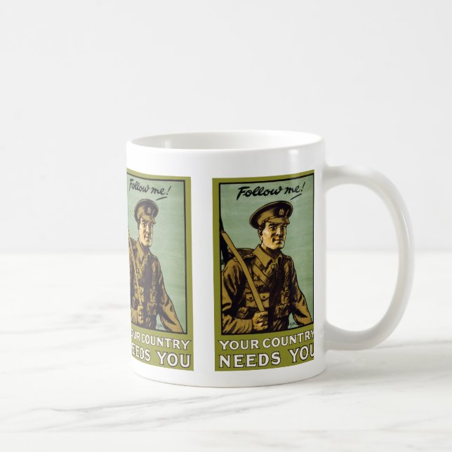 Mug Suivez-Moi ! ~ Votre pays a besoin de vous (Droite)