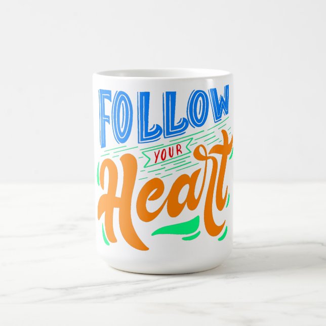 Mug suivez votre coeur (Centre)