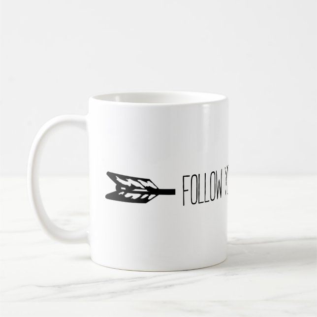 Mug Suivez votre propre chemin (Gauche)