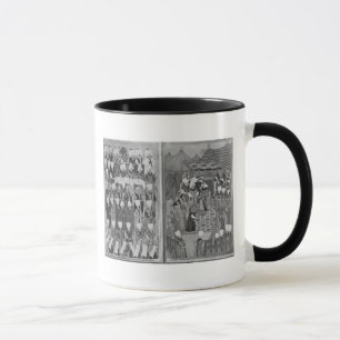 Mug Sultan Ahmed III distribuant l'argent