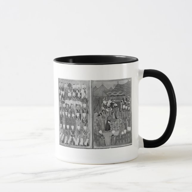 Mug Sultan Ahmed III distribuant l'argent (Droite)