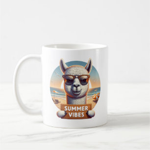 Mug Summer Alpaca