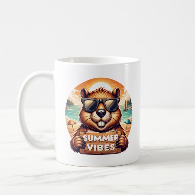 Mug Summer Beaver (Gauche)