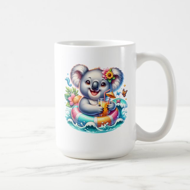 Mug Summer Koala Sublimation Clipart-97702 (Droite)