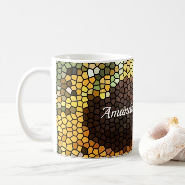 Mug Sunflower Cup  (Avec donut)