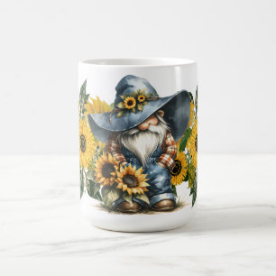 Mug Sunflowers Gnome