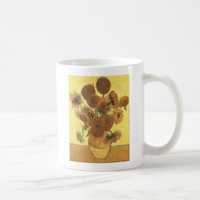Mug Sunflowers par Van Gogh (Droite)