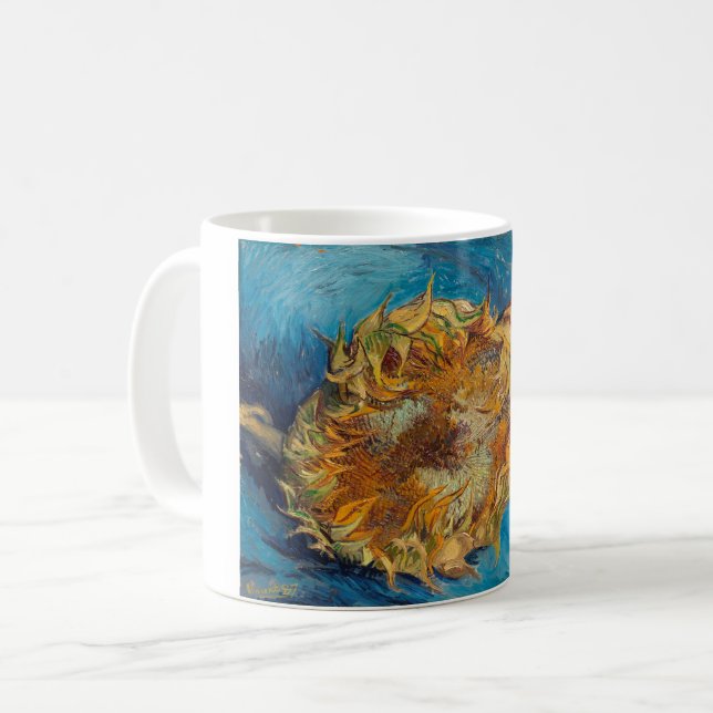 Mug Sunflowers par Vincent van Gogh (Devant gauche)