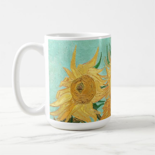 Mug Sunflowers Vincent van Gogh (Gauche)