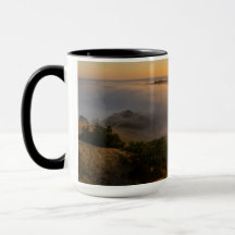 Sunrise Over Valley Fog