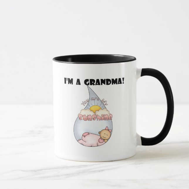 Mug Sunshine de grand-mère - Chemises et cadeaux pour  (Droite)