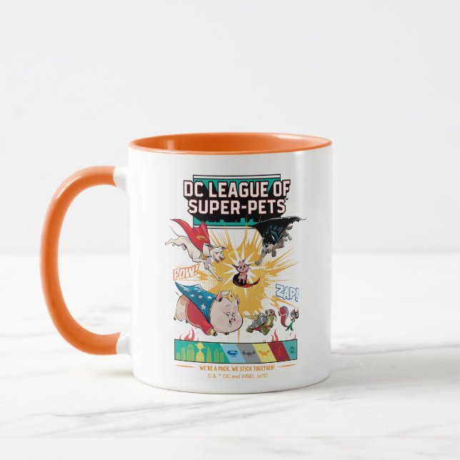 Mug Super-Animaux : Nous sommes un pack, nous nous bat (Gauche)