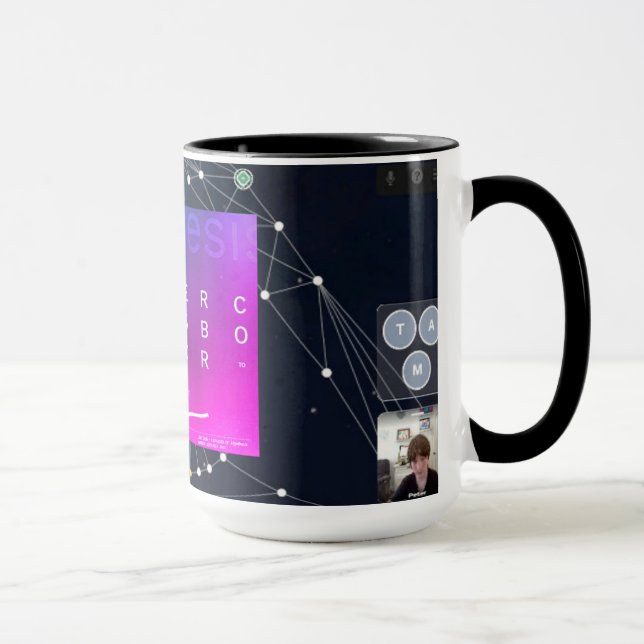 Mug Super collaborateur de synthèse #1 (Droite)