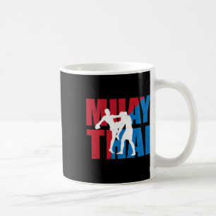 Mug Super design de combattant de Muay Thai pour kickb