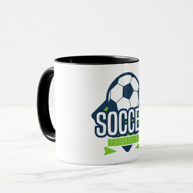 Mug super football (Devant gauche)