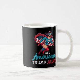 Mug Super Girl All American Trump Tante Patriotique