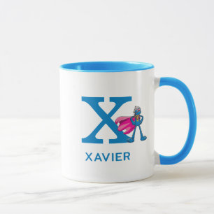 Mug Super Grover Ajouter Votre Nom Et Monogramme X