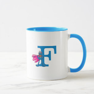 Mug Super Grover Monogramme F