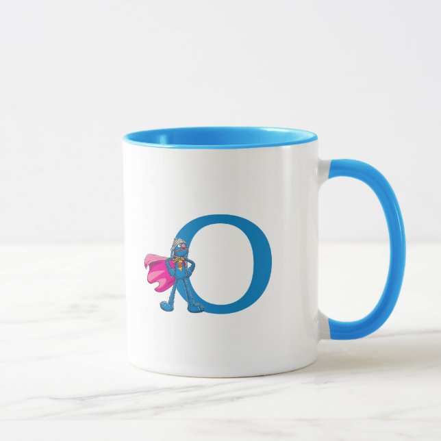 Mug Super Grover Monogramme O (Droite)