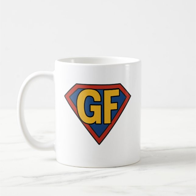 Mug Super-héros sans gluten (Gauche)