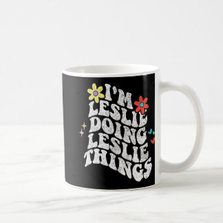 Mug Super Im Leslie Faire Leslie Les Choses Drôle Mère