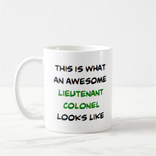Mug super lieutenant-colonel