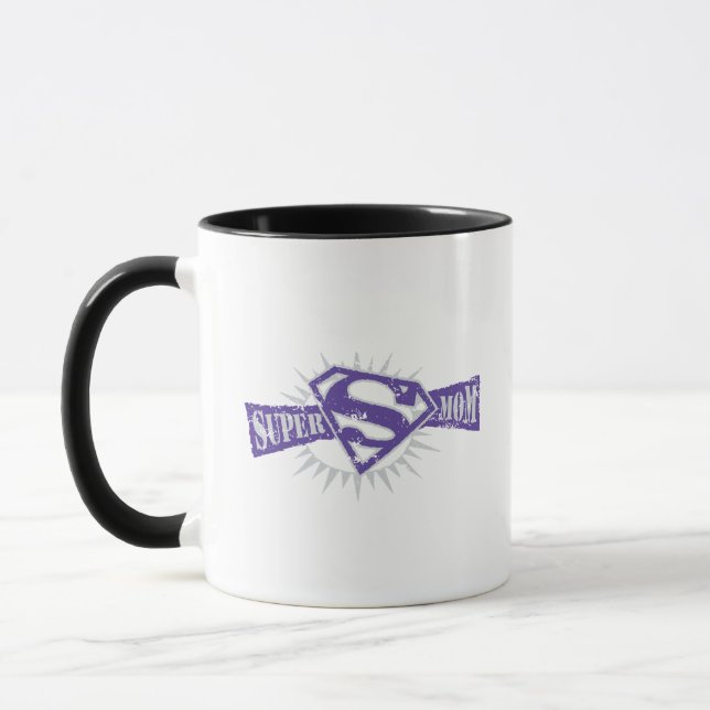 Mug Super Maman Purple Starburst (Gauche)