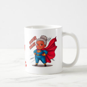 Mug Super Mamie 4 message amour pour les mamies