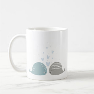 Mug Super mignon Dolphin Couple
