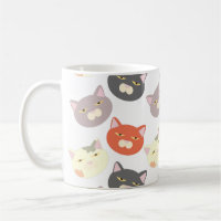 Super mignon Tête de chat Motif amusant