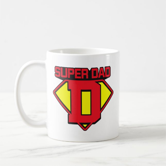 Mug Super Papa 🦸 ‍ ♂️ 💪 (Gauche)