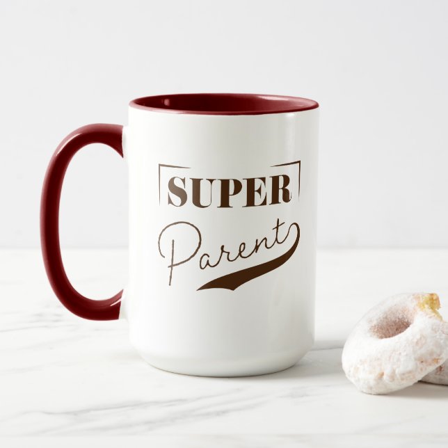 Mug Super parent (Avec donut)