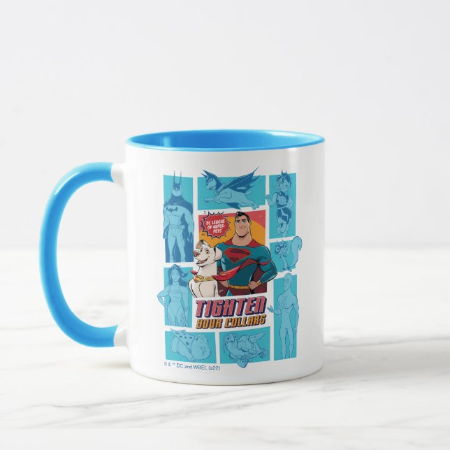Mug Super Pets & Justice League - Serrez vos colliers (Gauche)