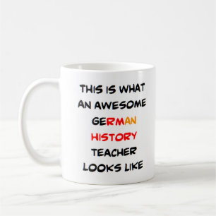 Mug super professeur d'histoire allemande