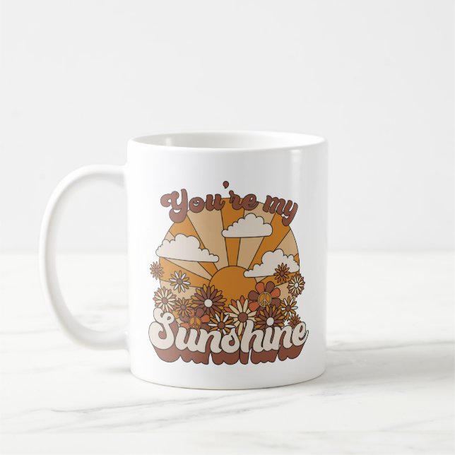 Mug Super rétro | Vous êtes mon soleil (Gauche)