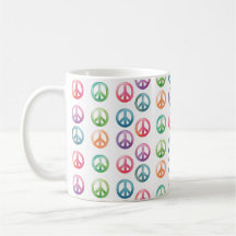 Super signe de paix aquarelle style hippie amour