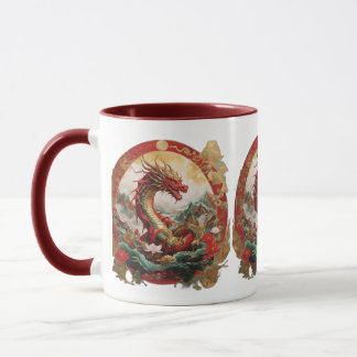 Mug Superbe dragon, nouvel an 2024 design