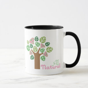 Mug Supergirl tout l'arbre naturel