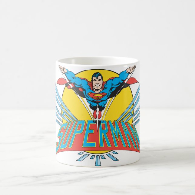 Mug Superman avec lettres (Centre)