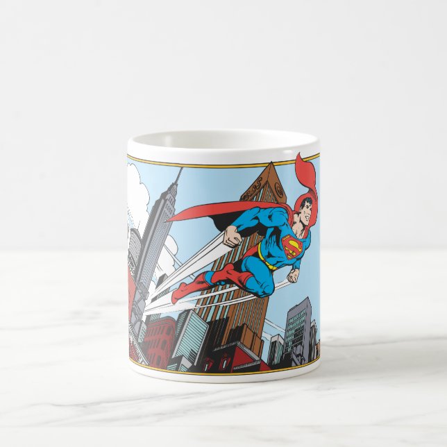 Mug Superman et gratte-ciels (Centre)