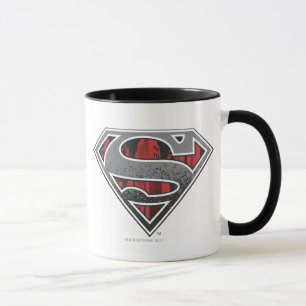 Mug Superman S-Shield Logo de Grey and Red City