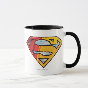 Mug Superman S-Shield Logo rouge et orange