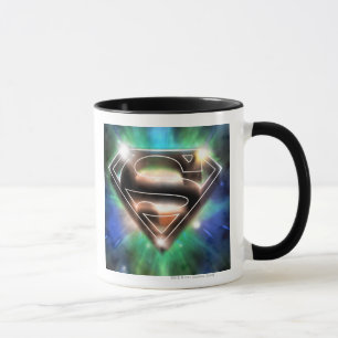 Mug Superman Stylisé  Logo d'éclatement brillant