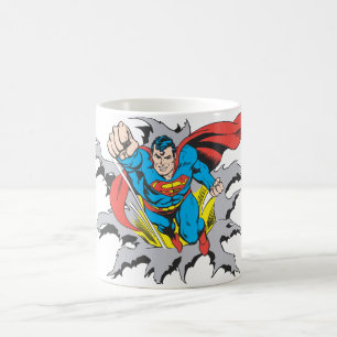 Mug Superman Tears Thru